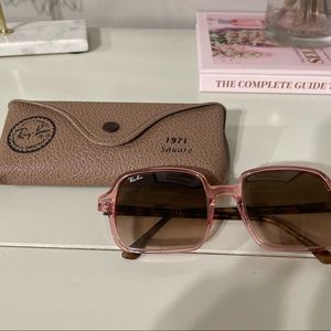 Rayban pink sunglasses
